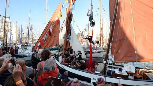 Une journée festive du festival chant de marin le samedi 14 août...